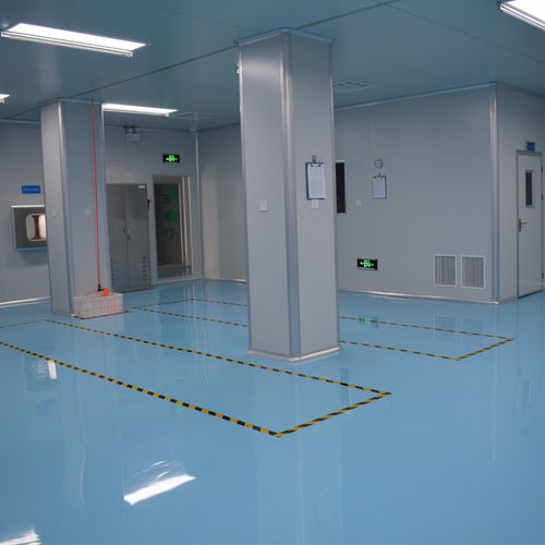 山東棗莊食品廠凈化裝修高清圖片 高清大圖